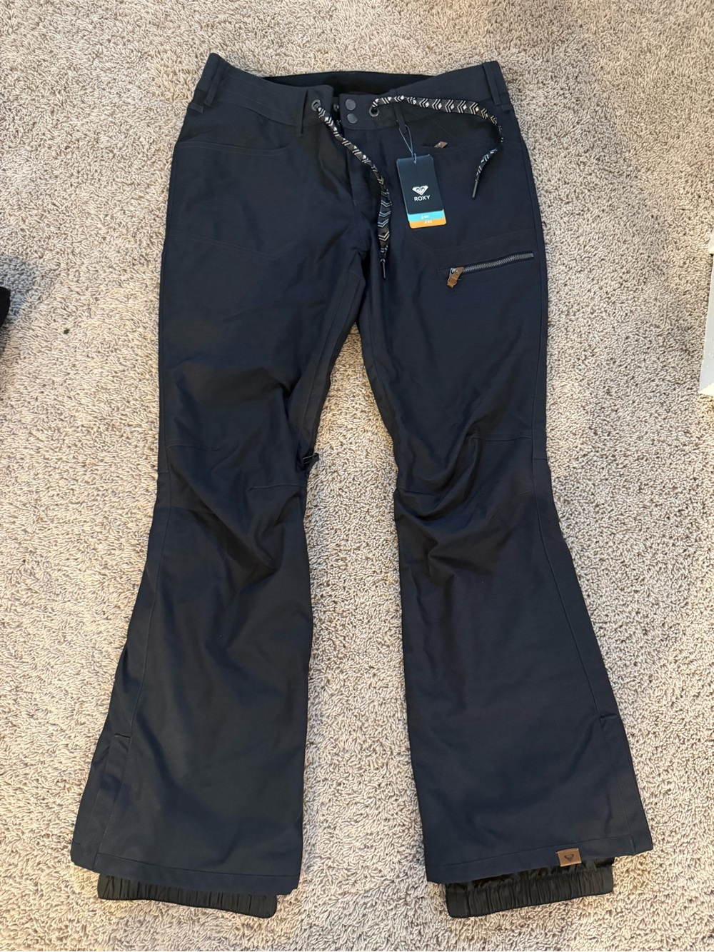 Roxy Women's Black  Rifter Snow Pants dryflight 10K snowboard/ski pants